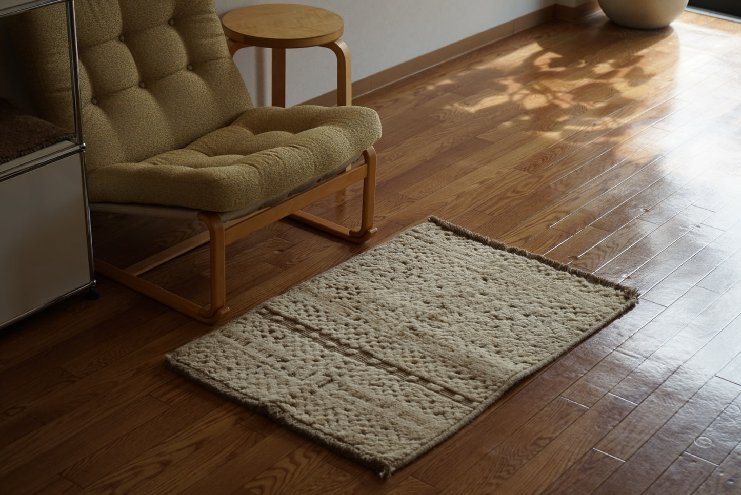 店頭販売 ORIGINAL IRAN QASHQAI KILIM DOORSIZE " MOM " 95 × 65 cm