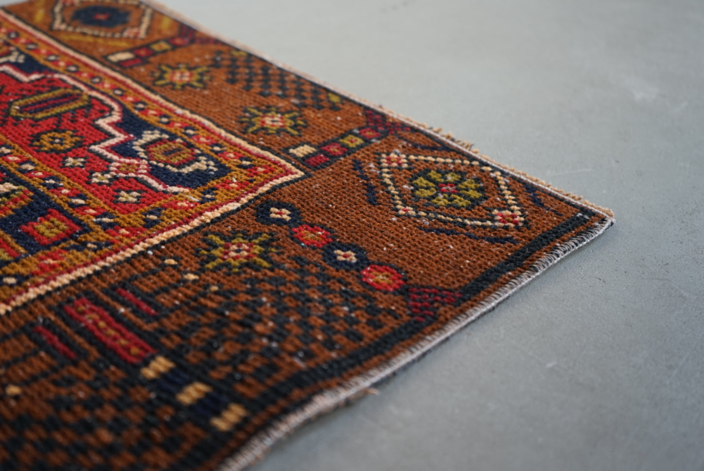 Türkiye Old Oushak Runner 1970年代 154 × 47 cm No.TR25269