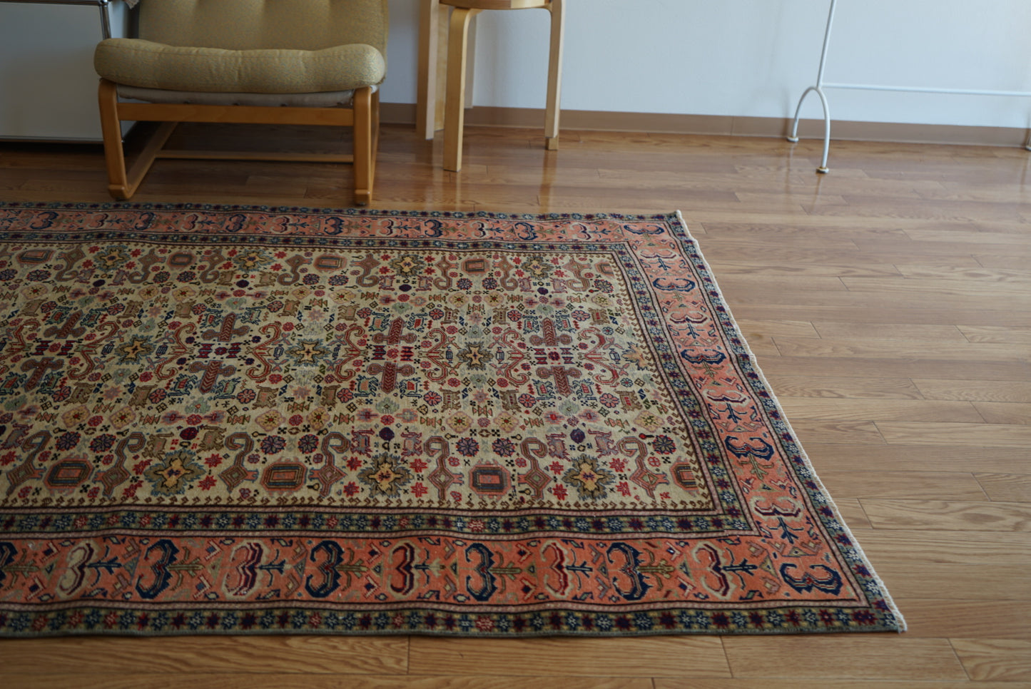 TURKEY OLD KAYSERI PINK 1950-1960年代 212 × 145 cm No.TR25190