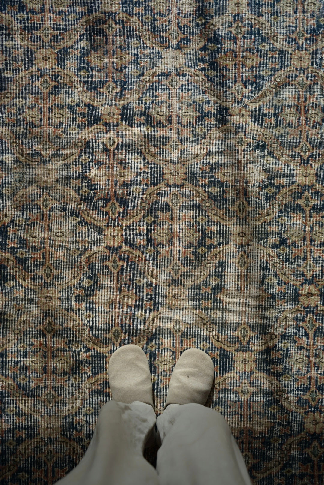 Türkiye Old Isparta Blue 1970年代 255 × 176.5 cm No.TR25434