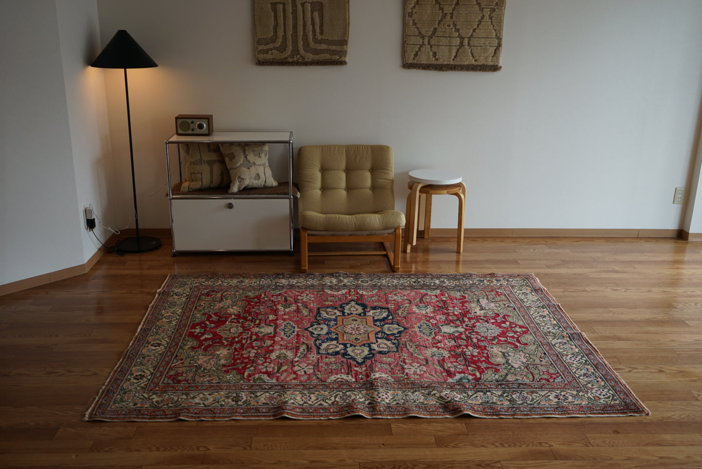 TURKEY OLD KAYSERI PINK 1950-1960年代 218 × 153 cm No.TR25192