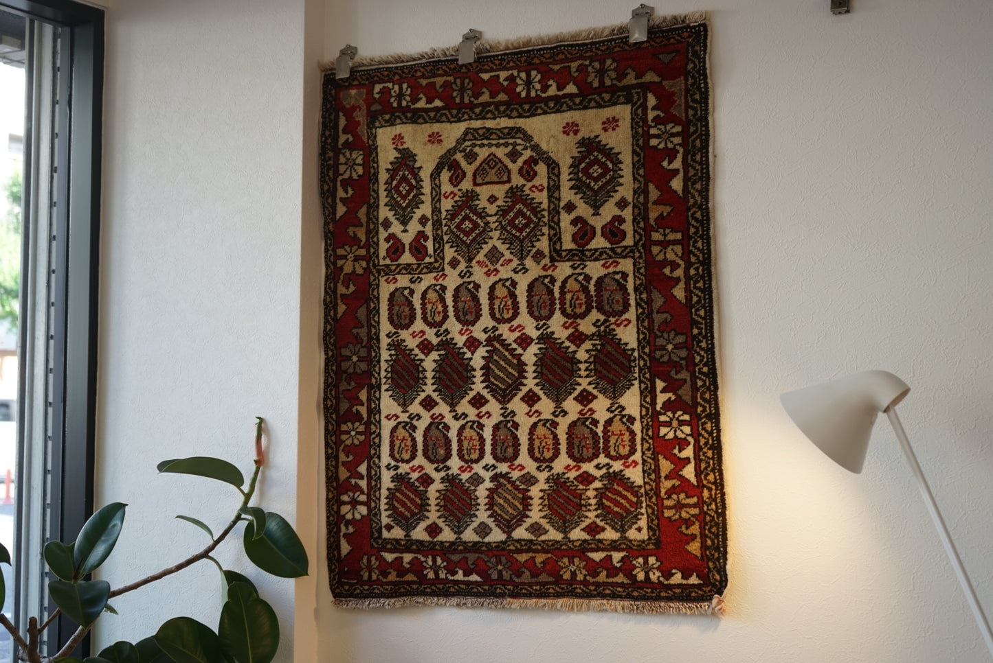 Türkiye Old Anatolia Kid's Prayer rug "Armond" 1960年代 92 × 78 cm No.TR25322