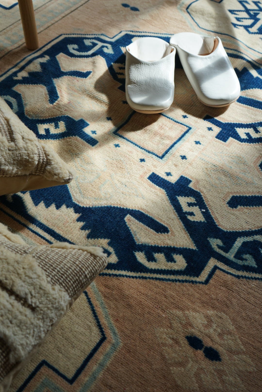 TURKEY OLD ANATORIA BEIGE 1970年代 210 × 150 cm No.TR25156