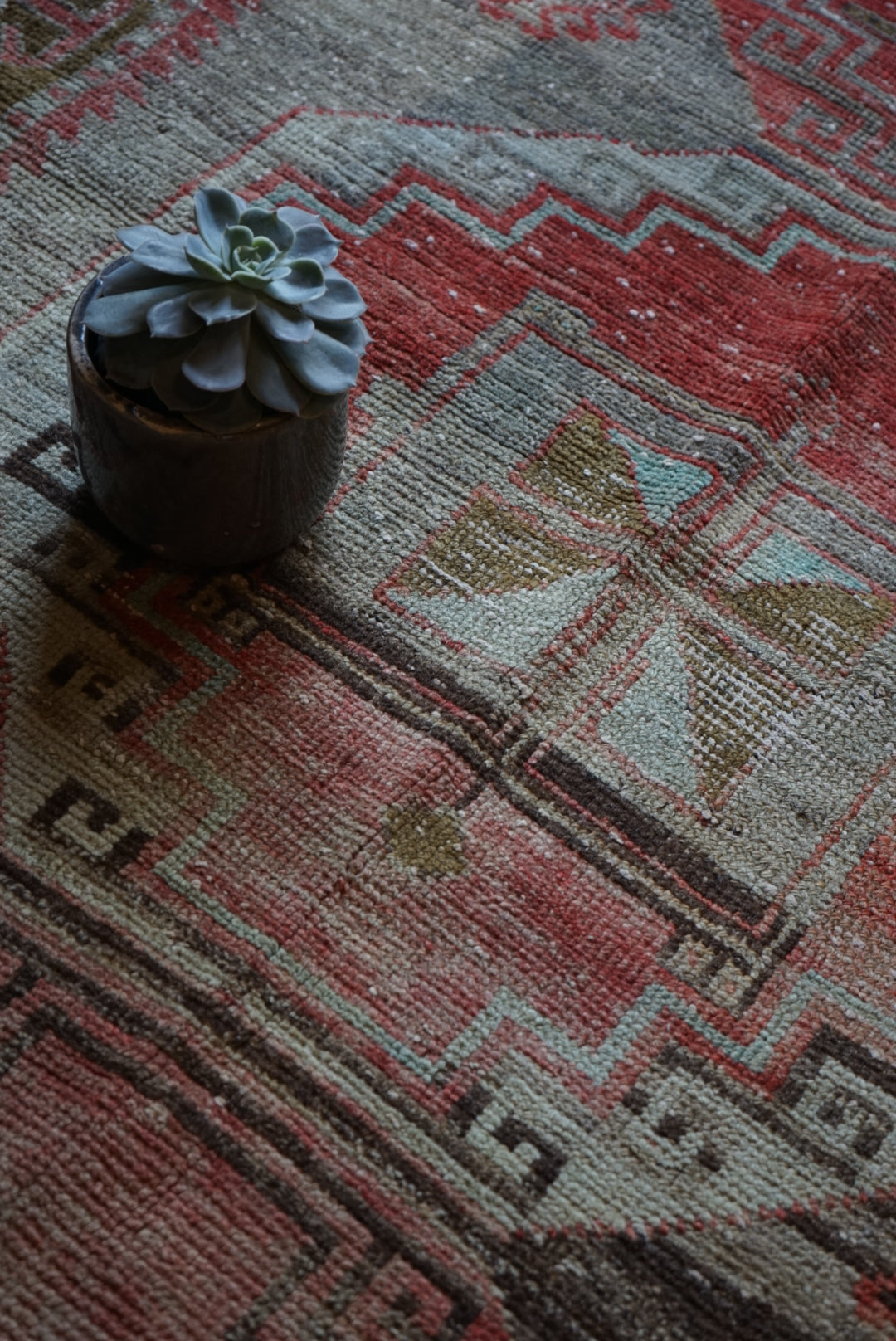 TURKEY VINTAGE SMALL RUG ANATORIA 114 × 94 cm No.TR25186