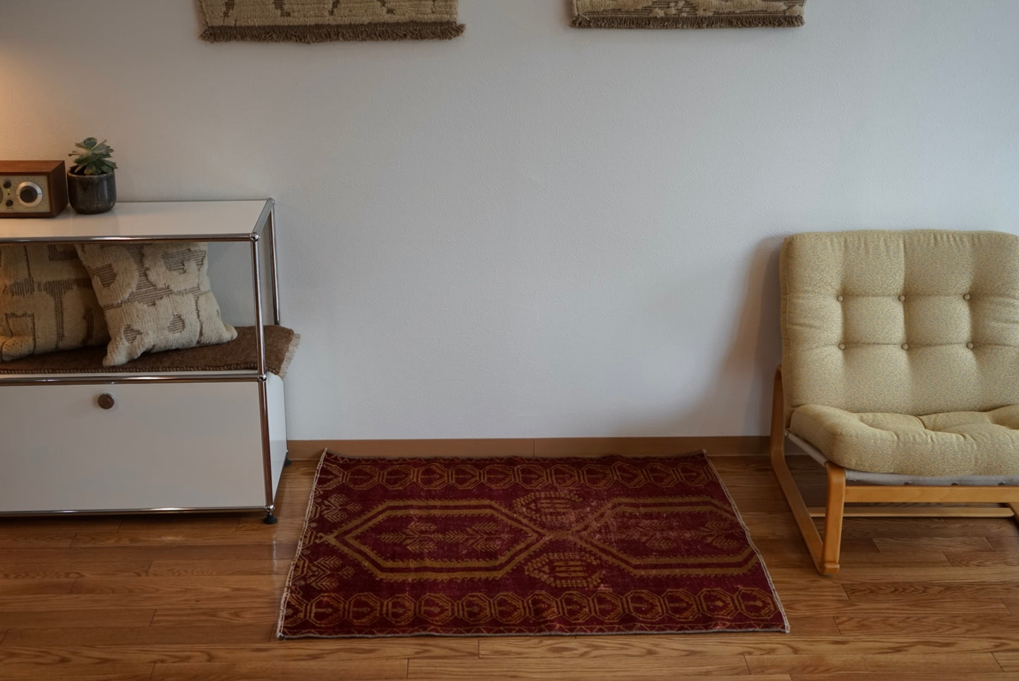 Türkiye Old Oushak Red 110 × 92.5 cm No.TR25330