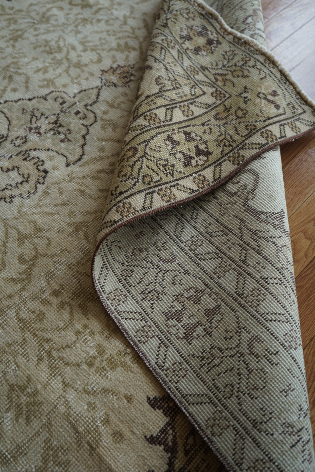 Türkiye Old Isparta Yellow 1960年代 280.5 × 168 cm No.TR25379