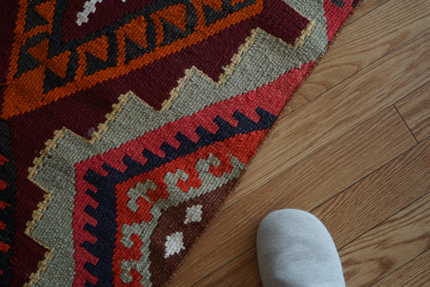 Türkiye Old Kilim Mix Color 98 × 79 cm No.TR25308