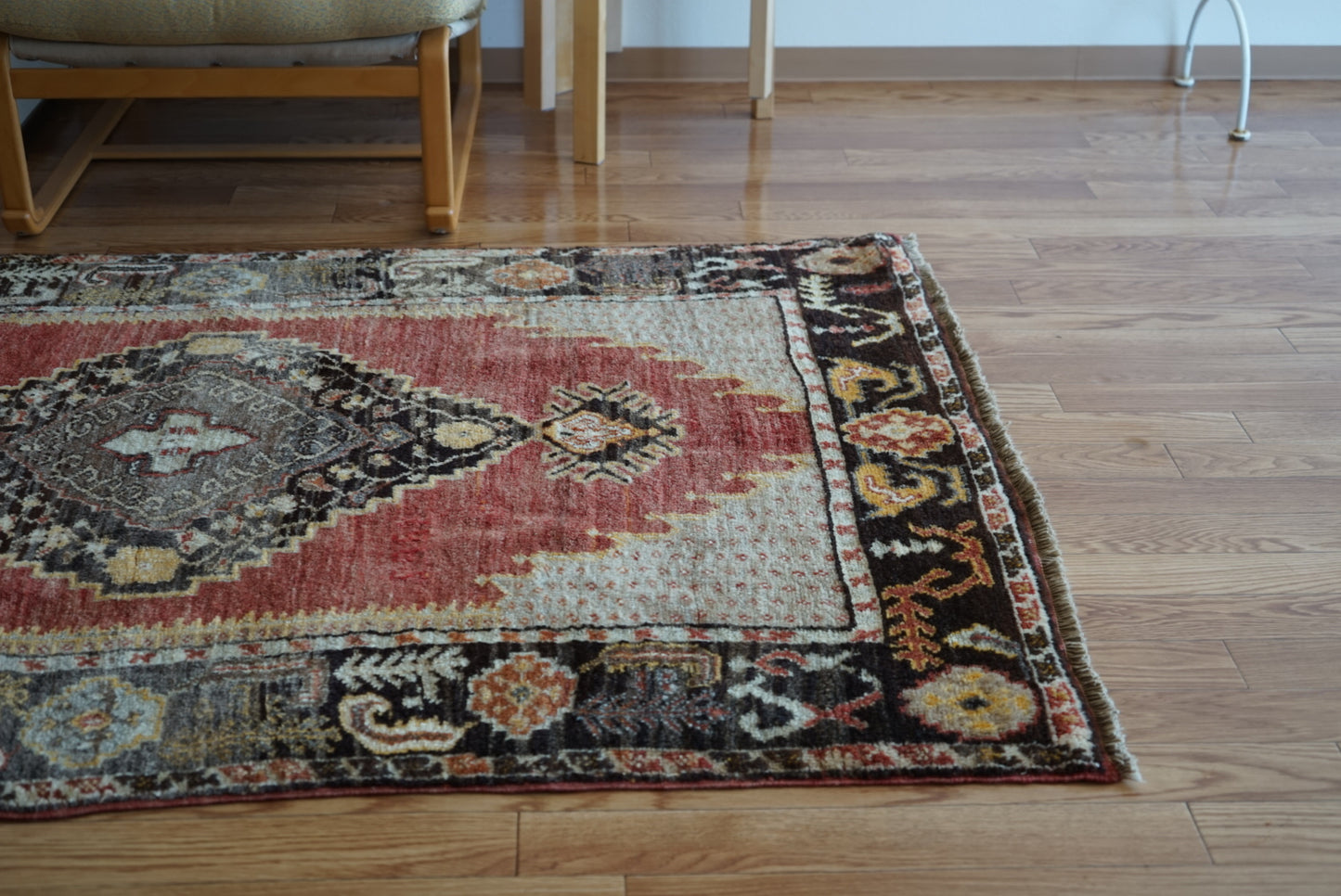 TRIBAL RUG TURKEY OLD KONYA OUSHAK 1965年代 164 × 115 cm No.TR25194