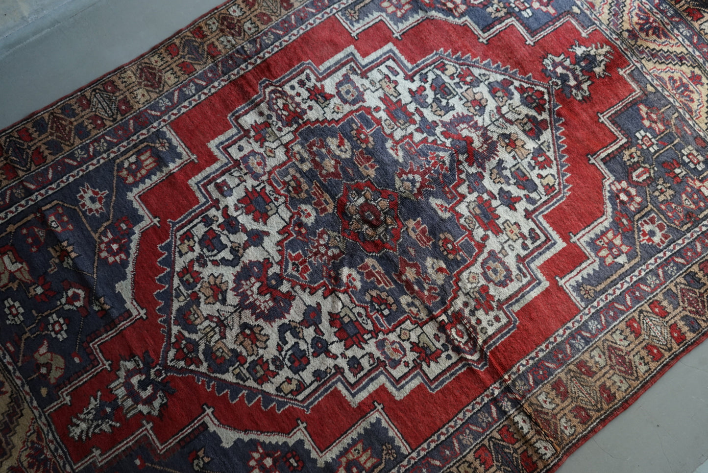 TURKEY OLD KONYA TASPINAR 1950-1960年代 259 × 155 cm