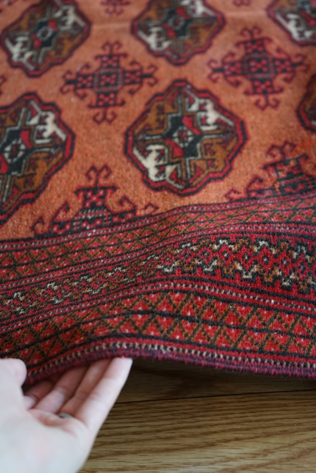 TURKEY OLD TURKMEN 1950-1970年代 195 × 123 cm No.TR2590