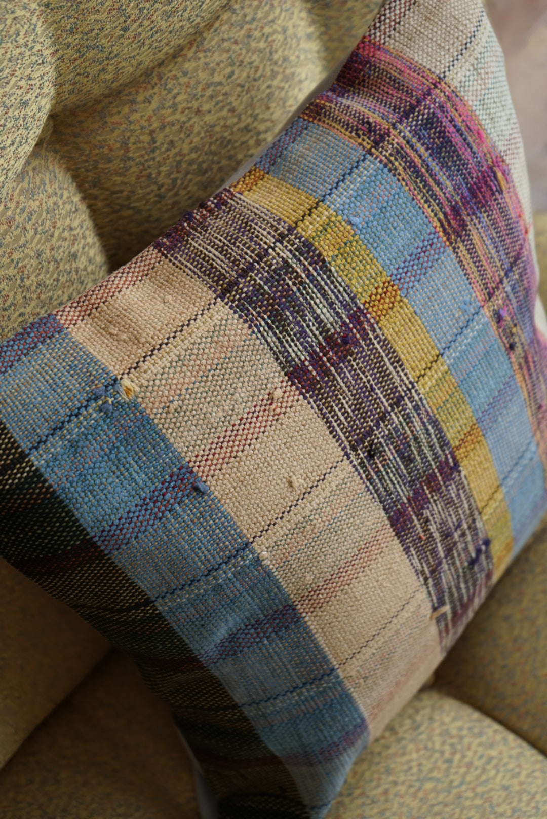 Türkiye Old Kilim Cushion Cover Mix Color 40 × 40 cm No.TR25439
