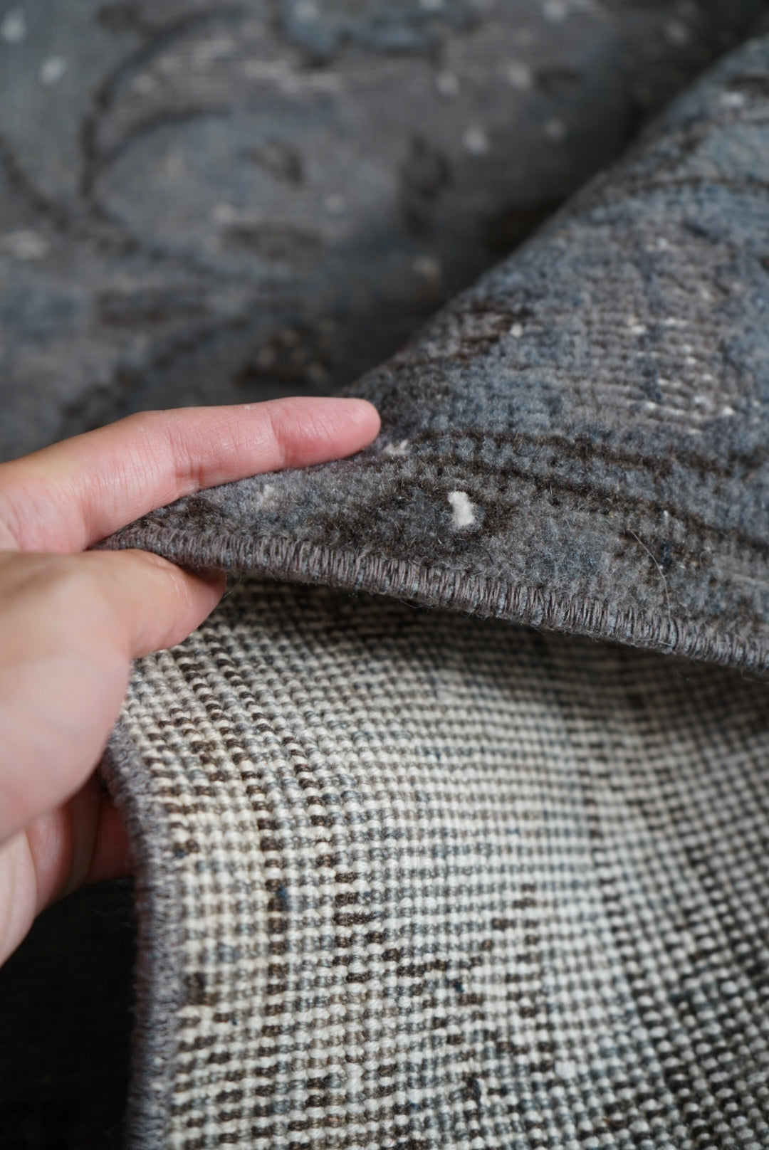 TURKEY OLD CHARCOAL GREY 1970年代 200 × 112 cm No.TR25154