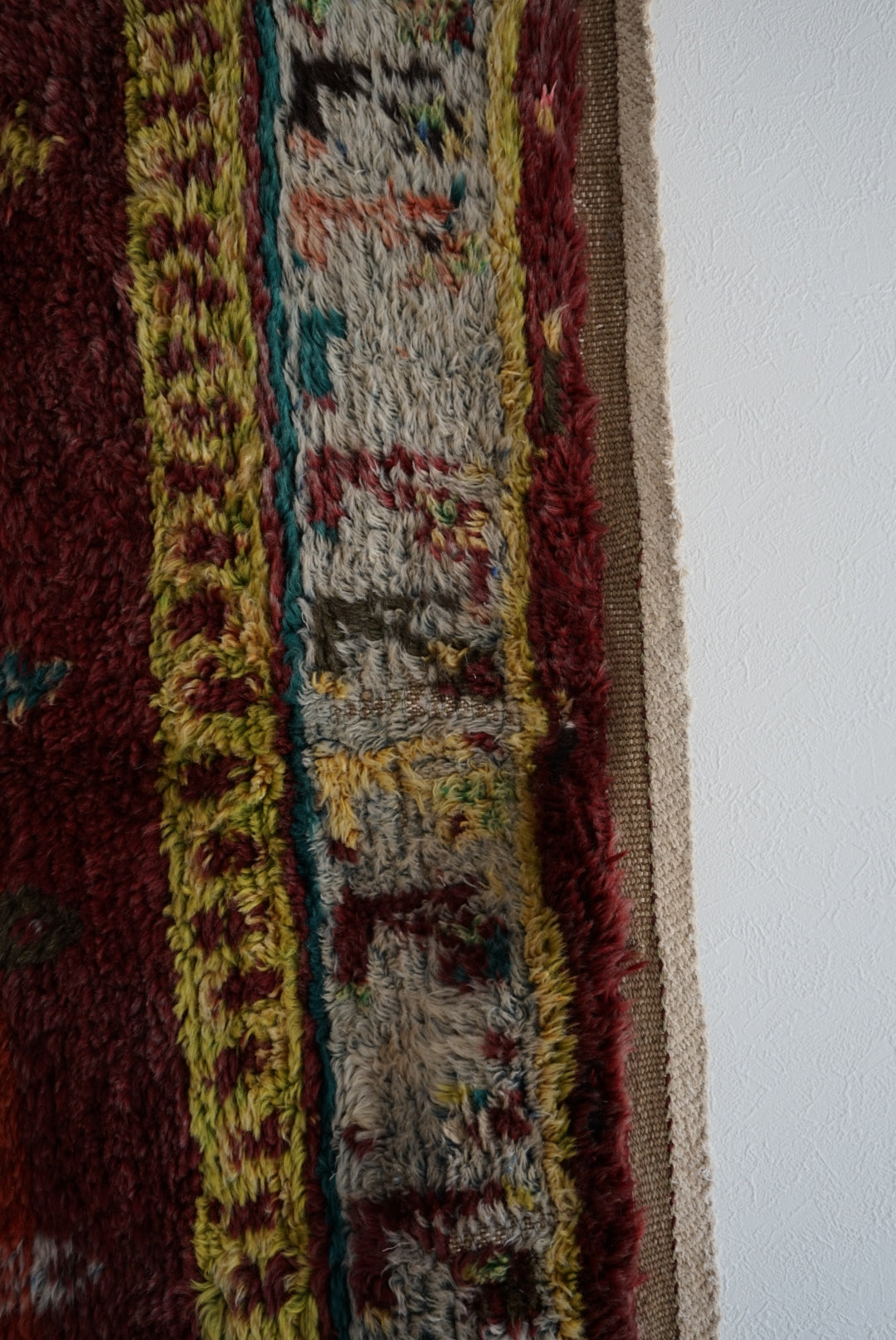 TRIBAL RUG TURKEY OLD OUSHAK 1965年代 154 × 133 cm No.TR25193