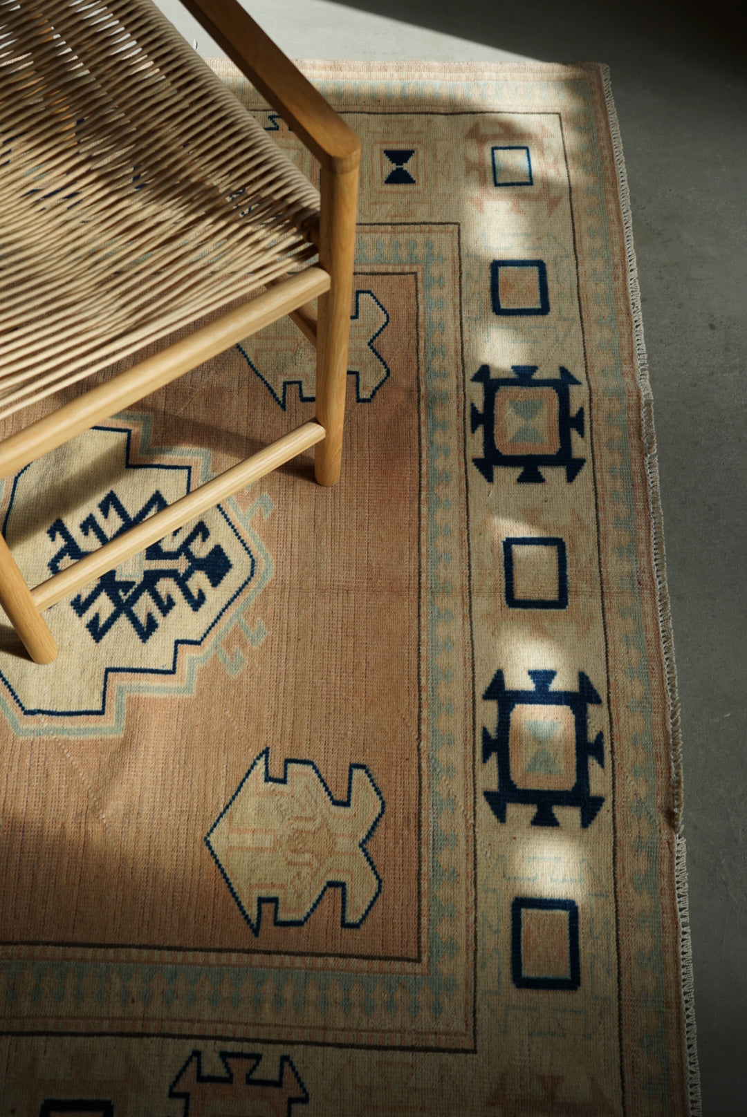 TURKEY OLD ANATORIA BEIGE 1970年代 210 × 150 cm No.TR25156