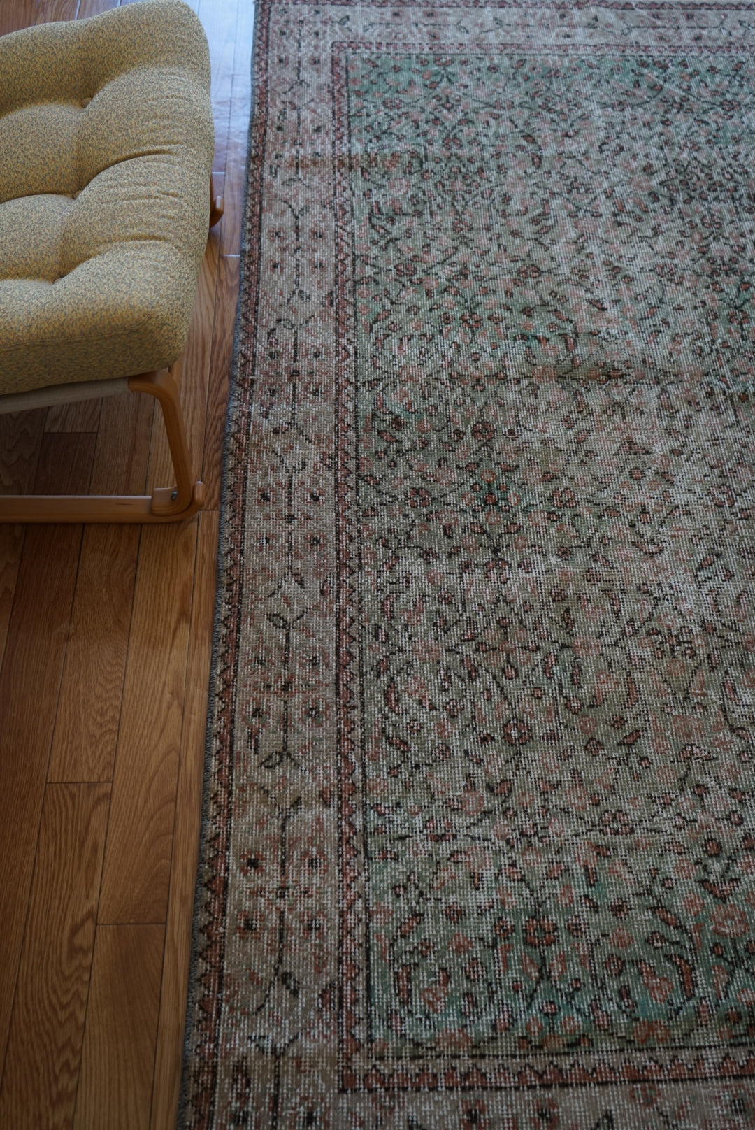 Türkiye Old Isparta Beige , Green 1970年代 203.5 × 114.5 cm No.TR25431