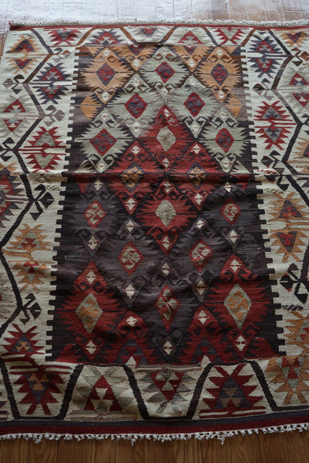 Türkiye Old Kilim 155 × 123 cm No.TR25334