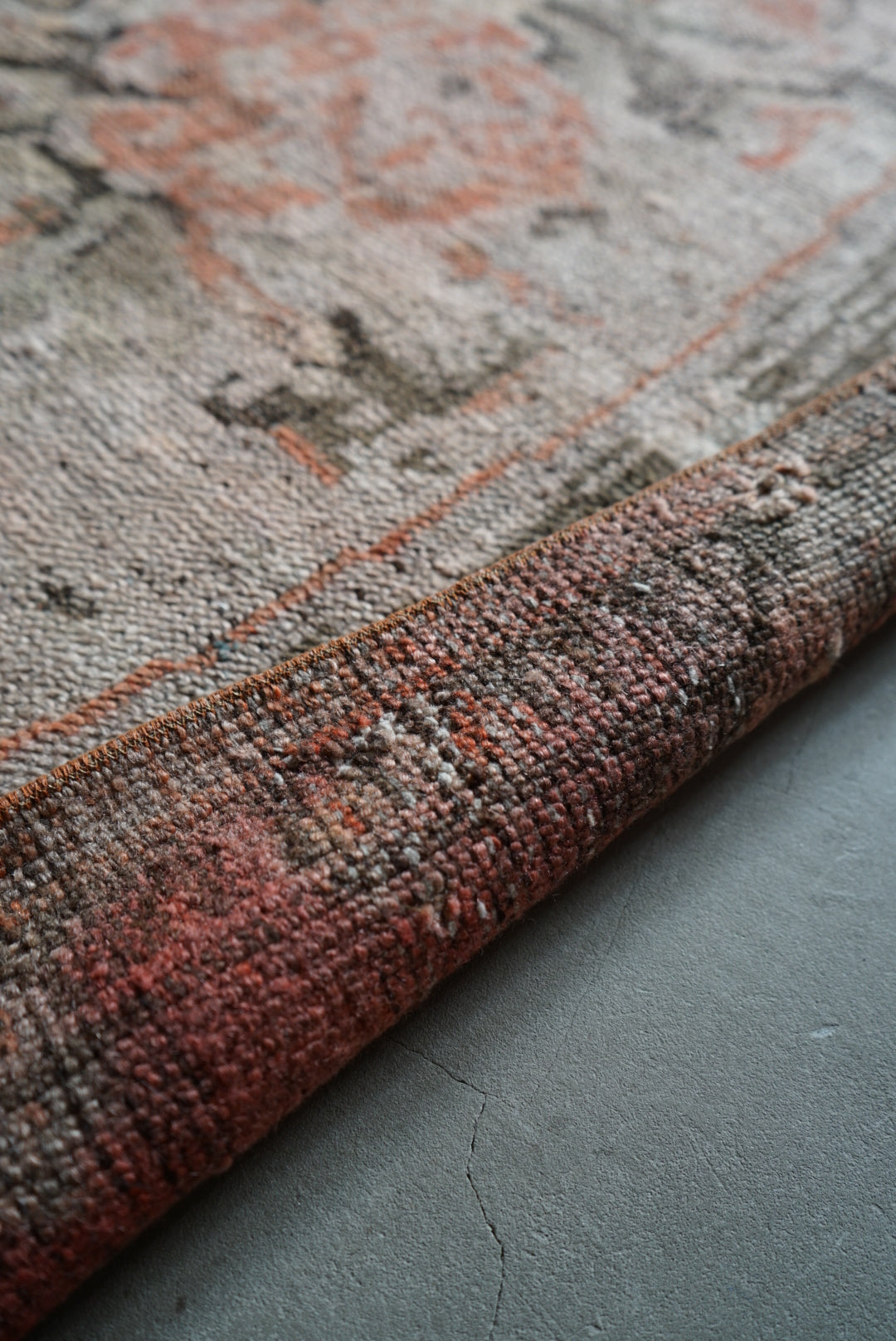 TURKEY OLD ISPARTA ROSE FLOWER 1950-1960年代 161 × 107.5 cm No.TR25129