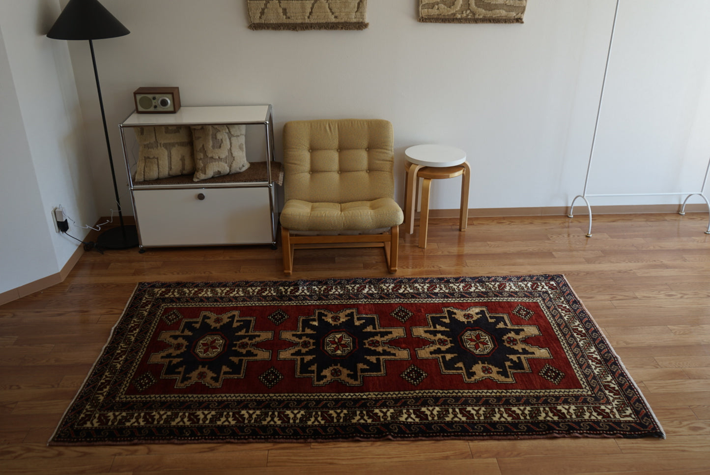 TURKEY OLD AKSARAY TASPINAR 1950-1960年代 220 × 117 cm