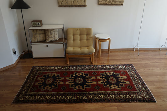 TURKEY OLD AKSARAY TASPINAR 1950-1960年代 220 × 117 cm