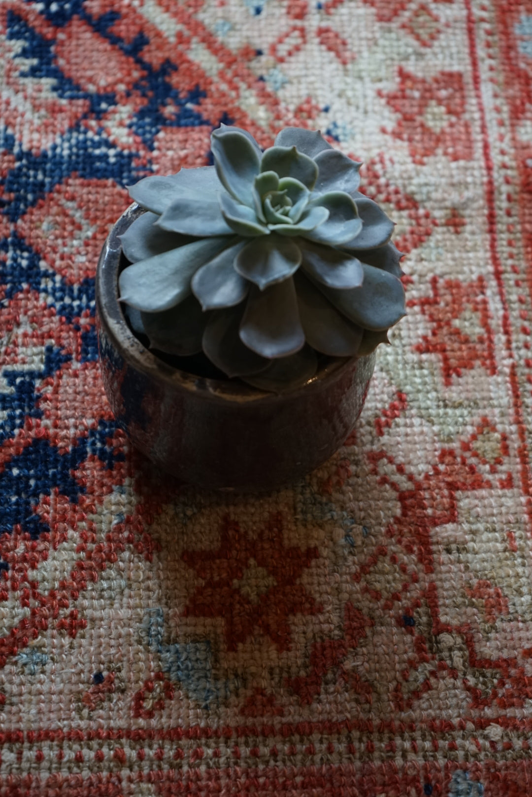 Türkiye Old Oushak Red Small size 1970年代 96.5 × 44 cm No.TR25241