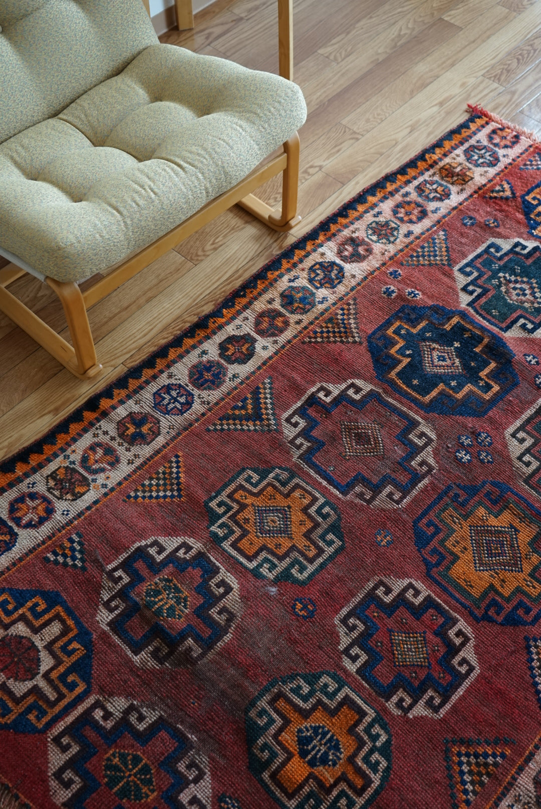 店頭販売 Iran Antique Qashqai Shiraz 1840年代 172 × 115 cm