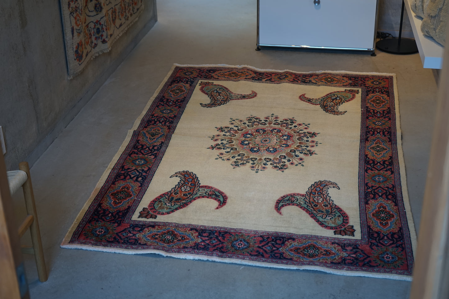 TURKEY OLD ANATORIA PAISLEY 1970-1980年代 193 × 134 cm No.TR25180