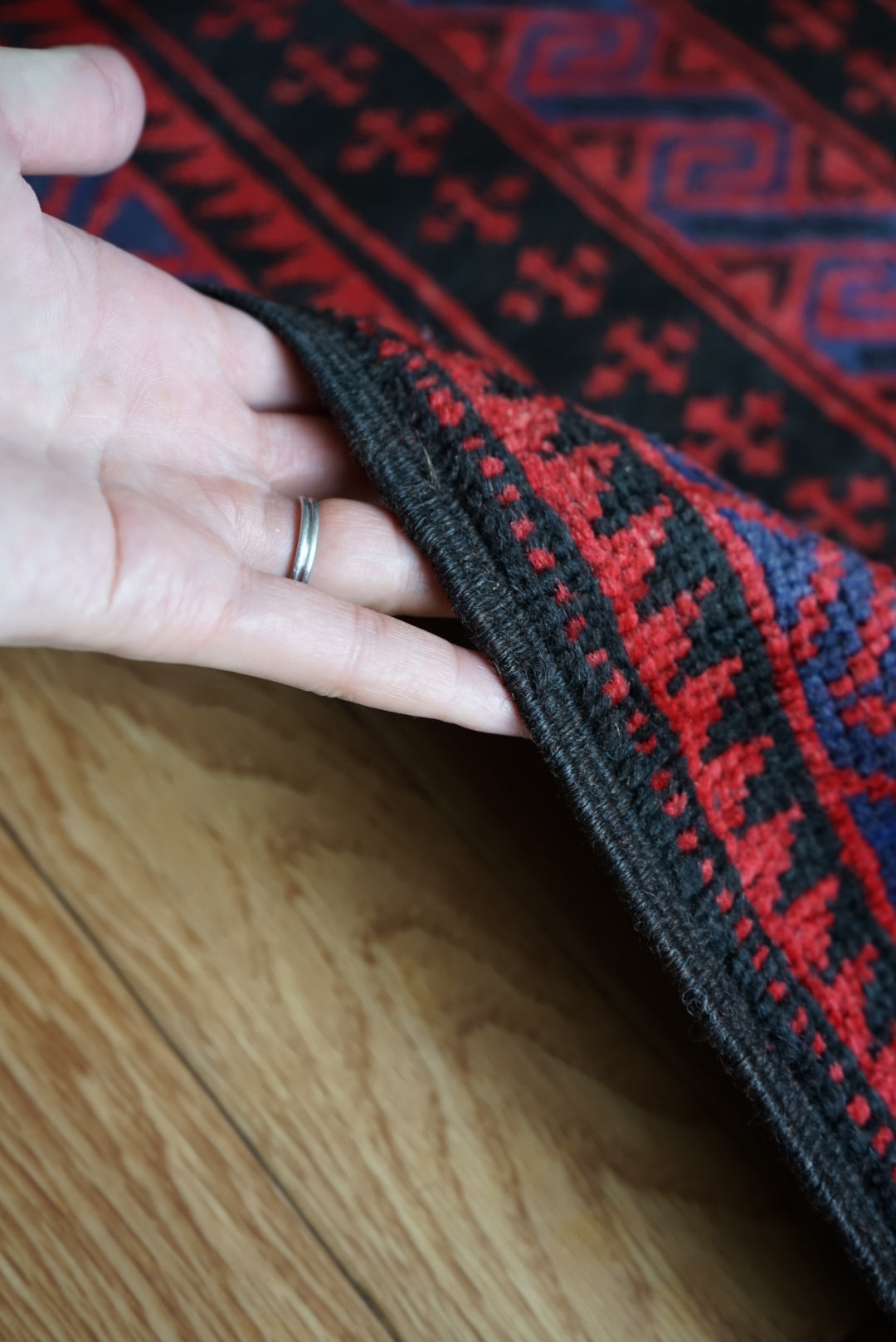 Afghanistan Vintage Baluch 1980年代 381 × 152 cm No.AF2529