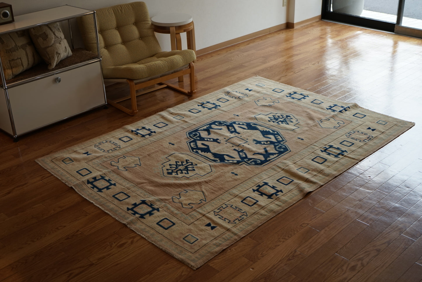 TURKEY OLD ANATORIA BEIGE 1970年代 210 × 150 cm No.TR25156
