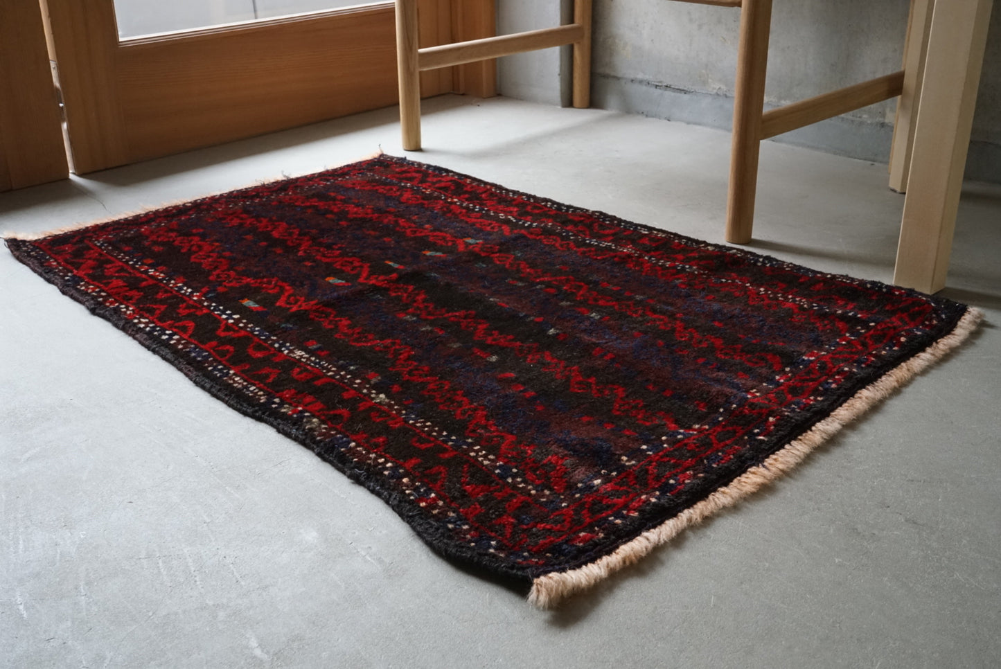 AFGHANISTAN BALUCH DOOR SIZE 1970-1980年代 85.5 × 56 cm / 2'8 × 1'8 ft