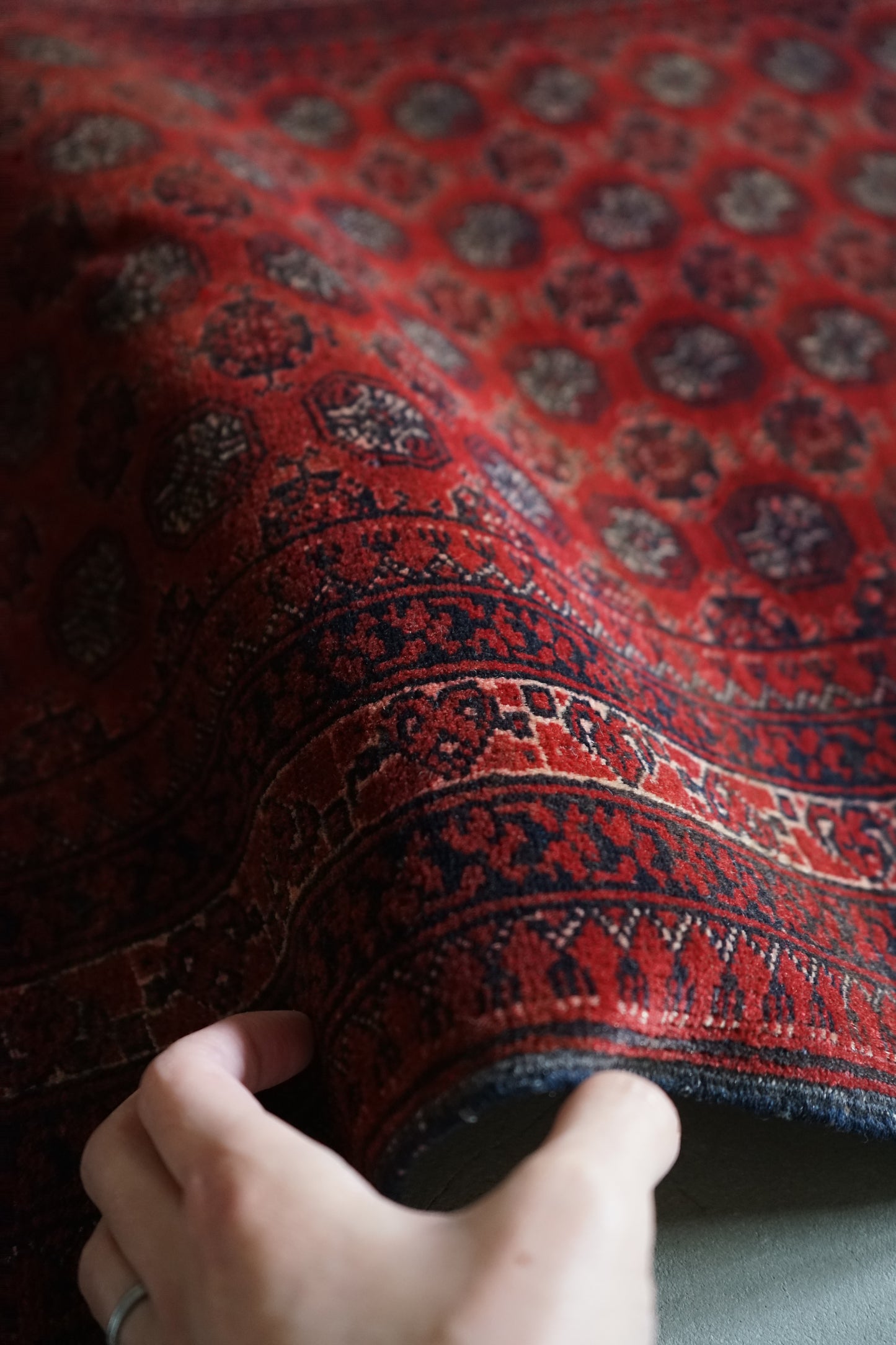 AFGHANISTAN OLD TURKMEN 1970年代 101 × 65 cm No.AF2508