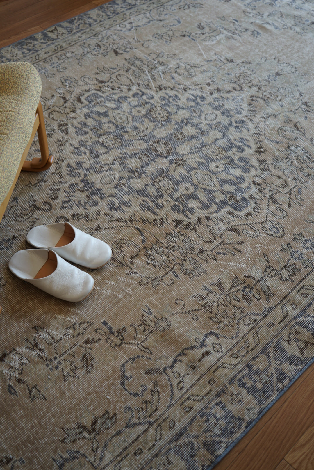 Türkiye Old Isparta Beige , BlueGlay 1970年代 267 × 169 cm No.TR25289