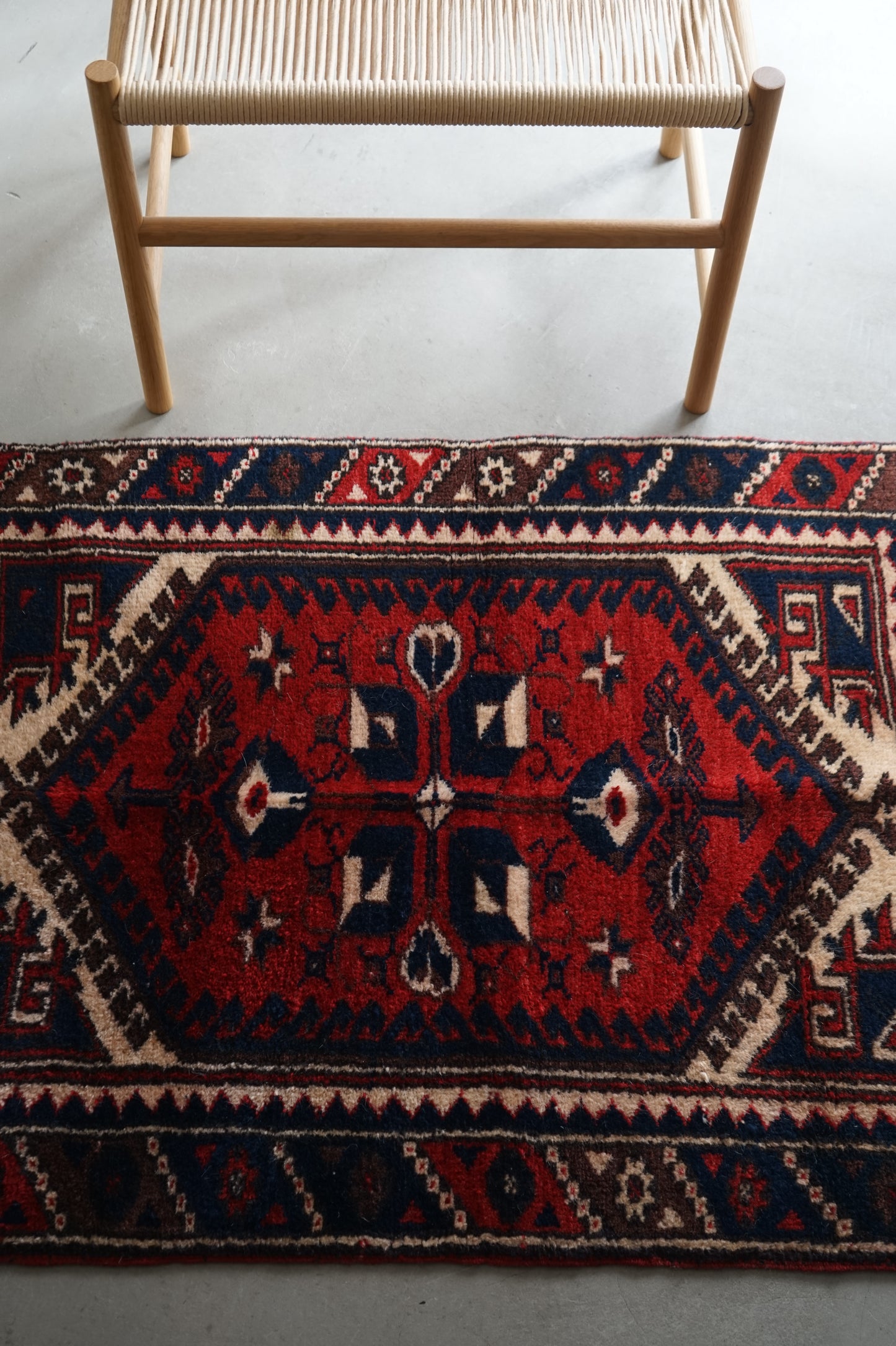 TURKEY VINTAGE ANATOLIA "NOMAD LIFE" 1980年代 109 × 85.5 cm