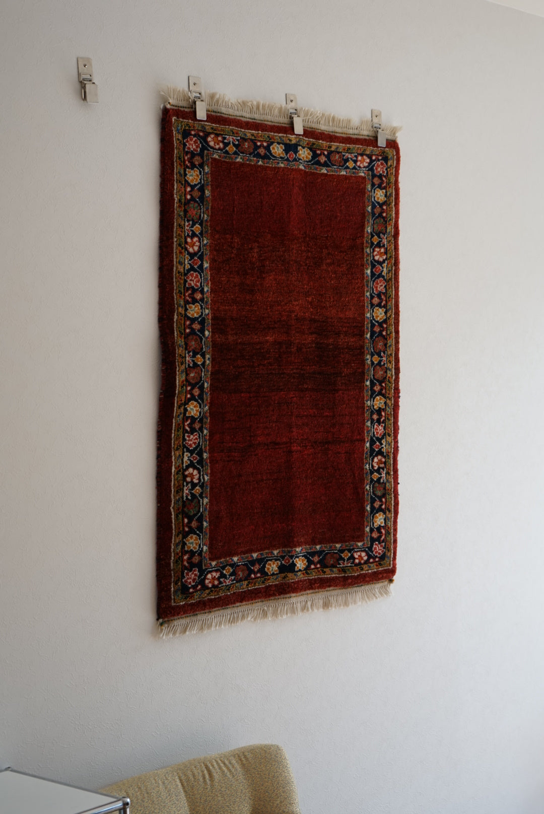 Iran Shiraz Qashqai Gabbeh Rich Red 119.5 × 85 cm