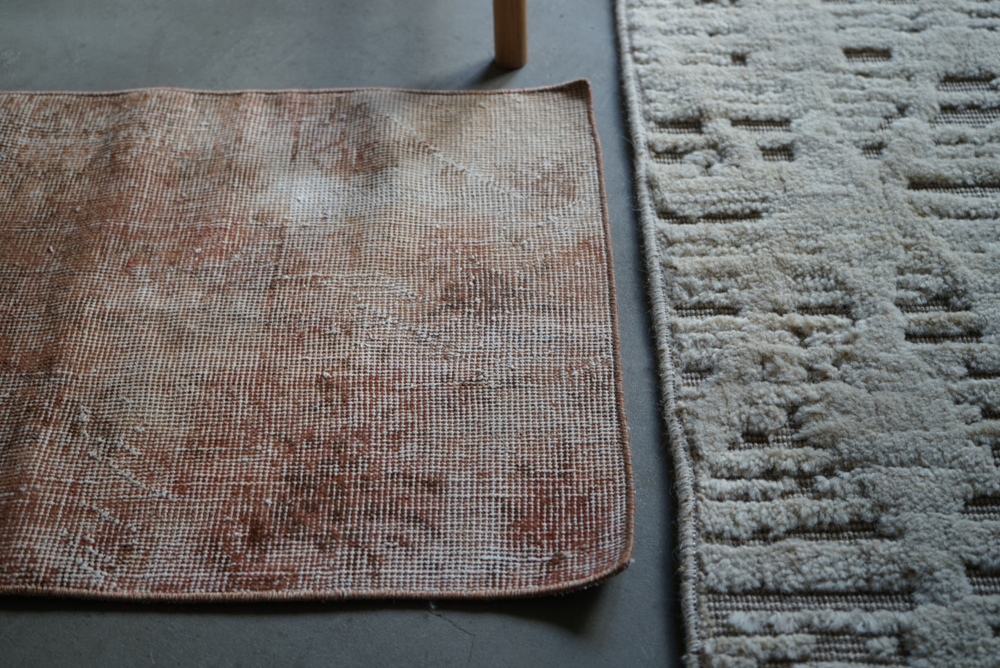 TURKEY VINTAGE SMALL RUG PALE RED 74 × 50 cm No.TR25160