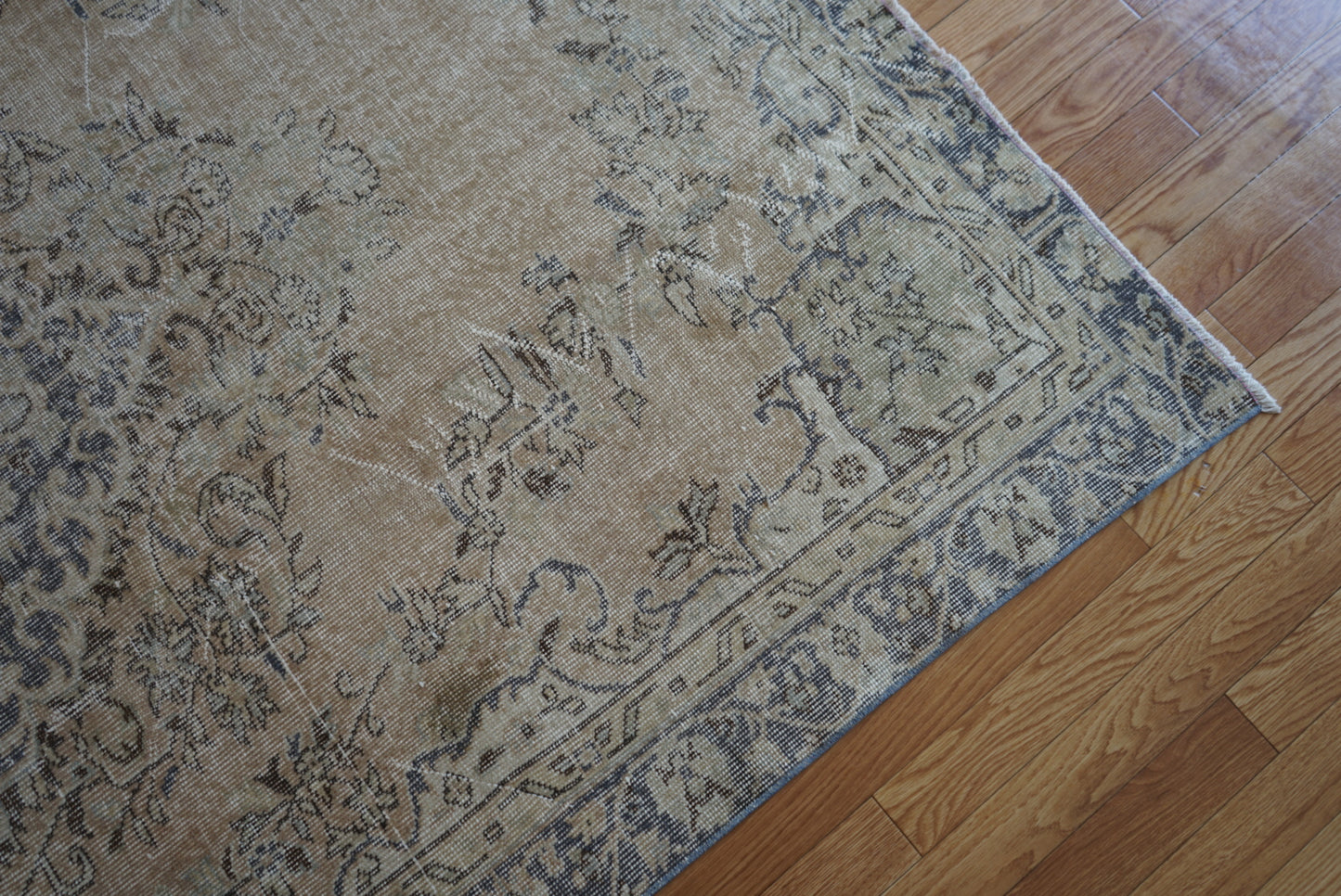 Türkiye Old Isparta Beige , BlueGlay 1970年代 267 × 169 cm No.TR25289