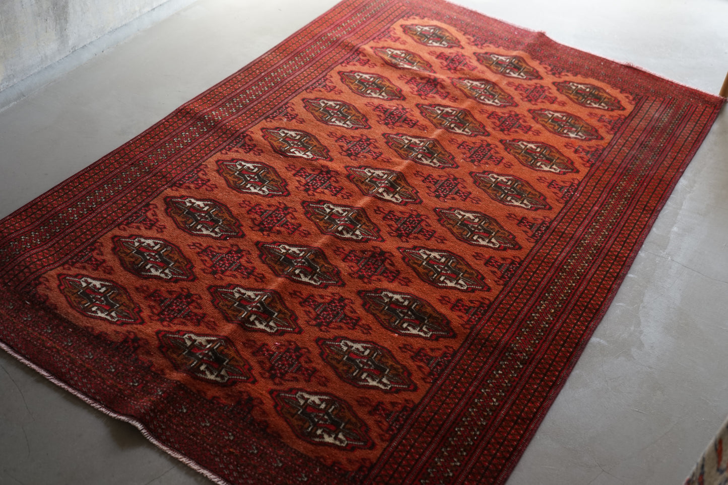 TURKEY OLD TURKMEN 1950-1970年代 195 × 123 cm No.TR2590