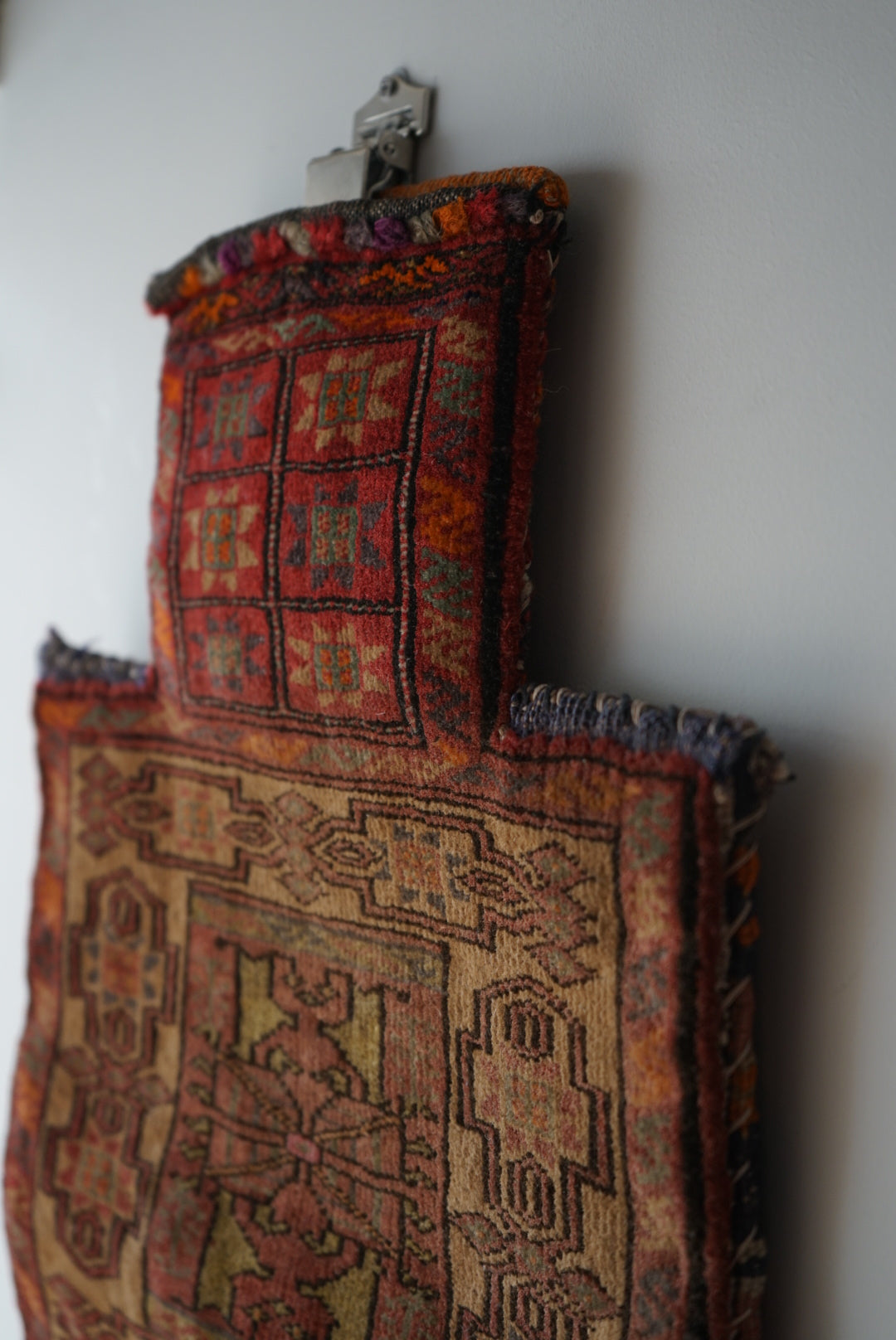 AFGHANISTAN OLD BALUCH SALT BAG 1970年代 46 × 34.5 cm