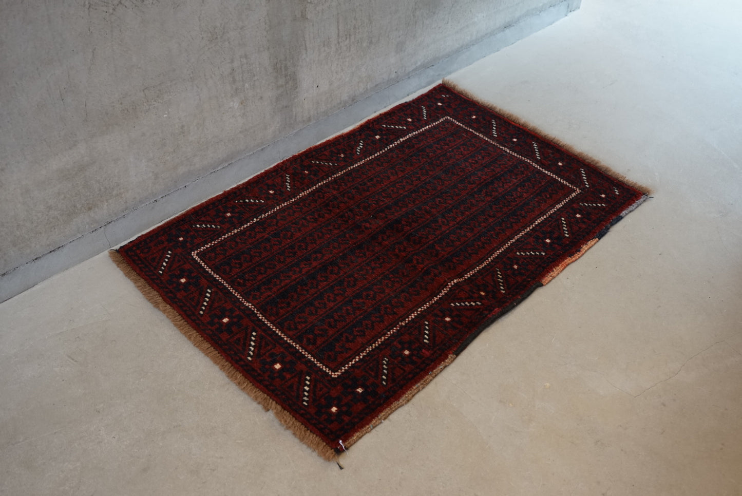 AFGHANISTAN VINTAGE BALUCH KAWDANI 1970-1980年代 92 × 59.5 cm