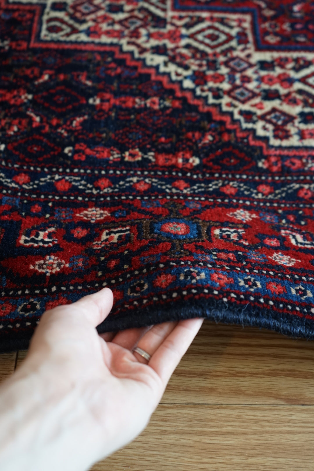 TURKEY OLD SANANDAJI DESIGN 1950年代 164 × 120 cm No.TR25110