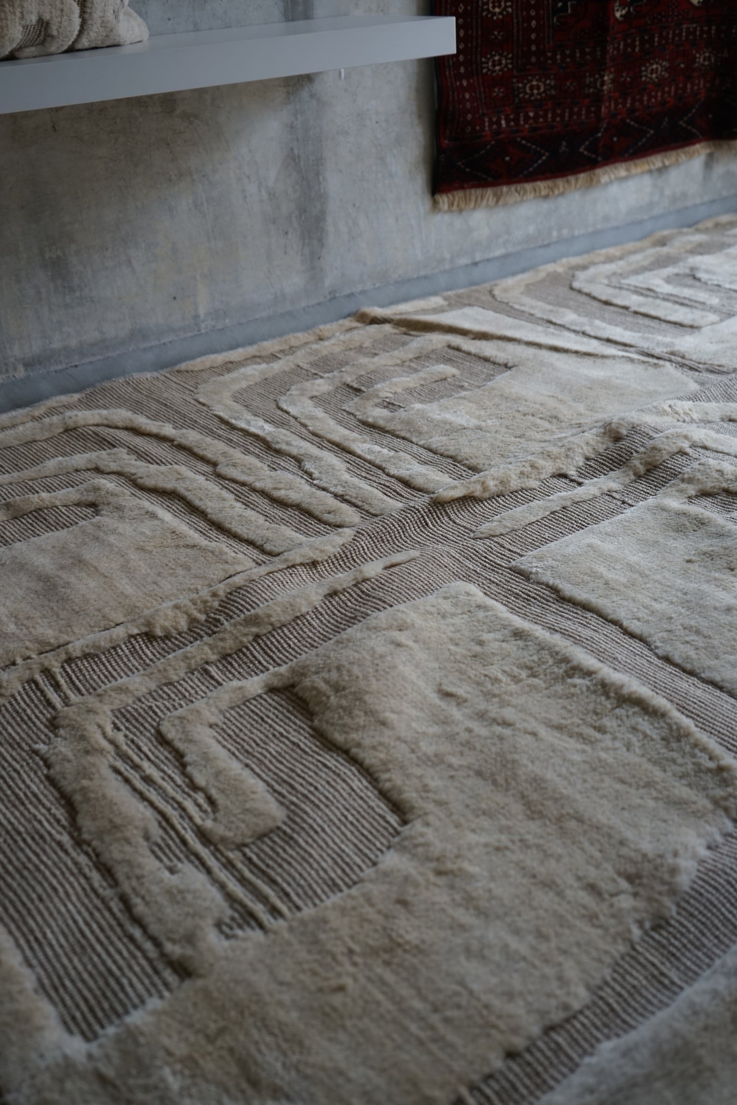 店頭販売 ORIGINAL IRAN  QASHQAI KILIM LIVING MAIN SIZE " PERSIA " 300 × 200 cm