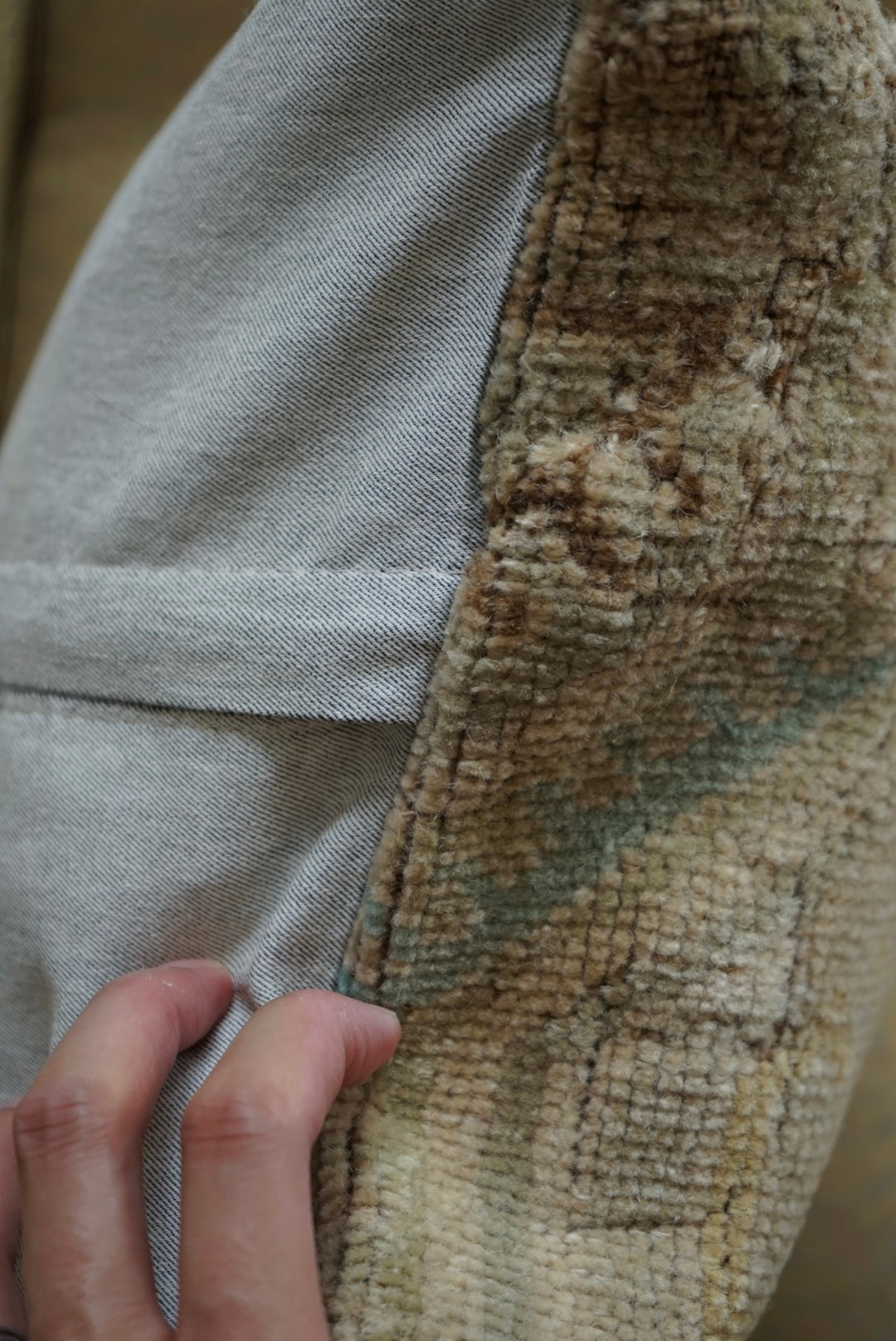 Türkiye Old Cushion Cover Natural 40 × 40 cm No.TR25441