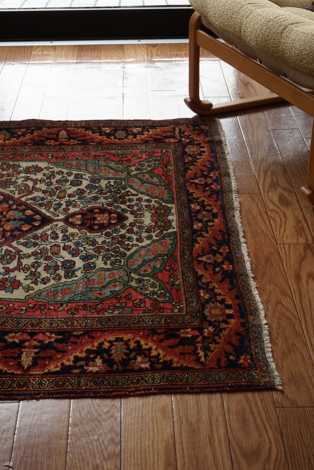 店頭販売 Türkiye Old Kemaliye Flower Medallion 1930年代 186 × 108 cm No.TR25457