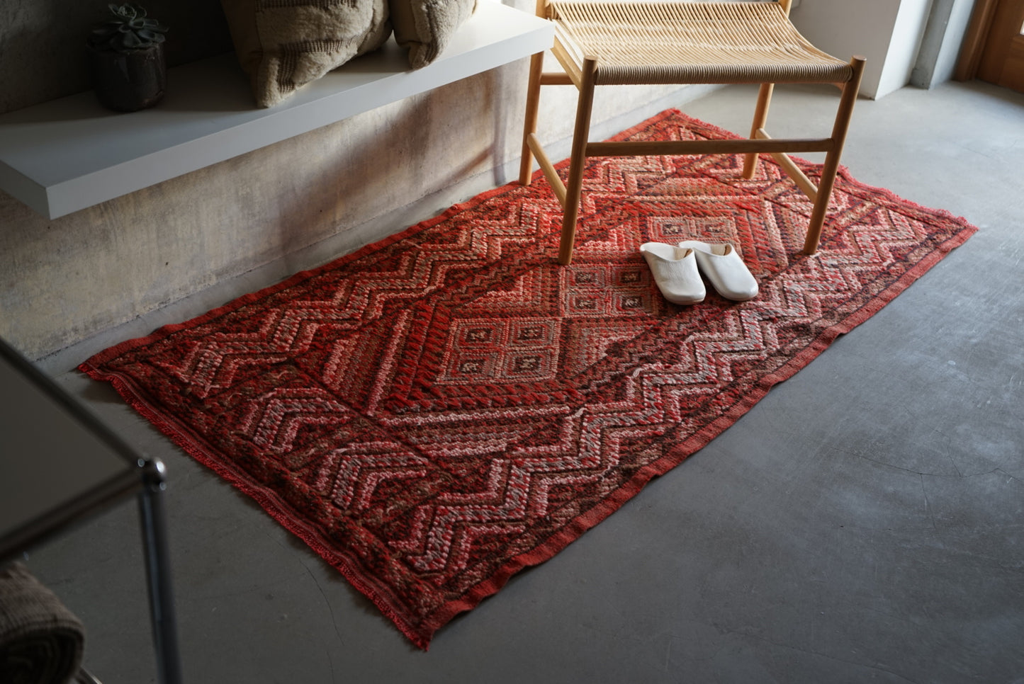 Türkiye Old Kilim Red 1970年代 180 × 88 cm No.TR25268