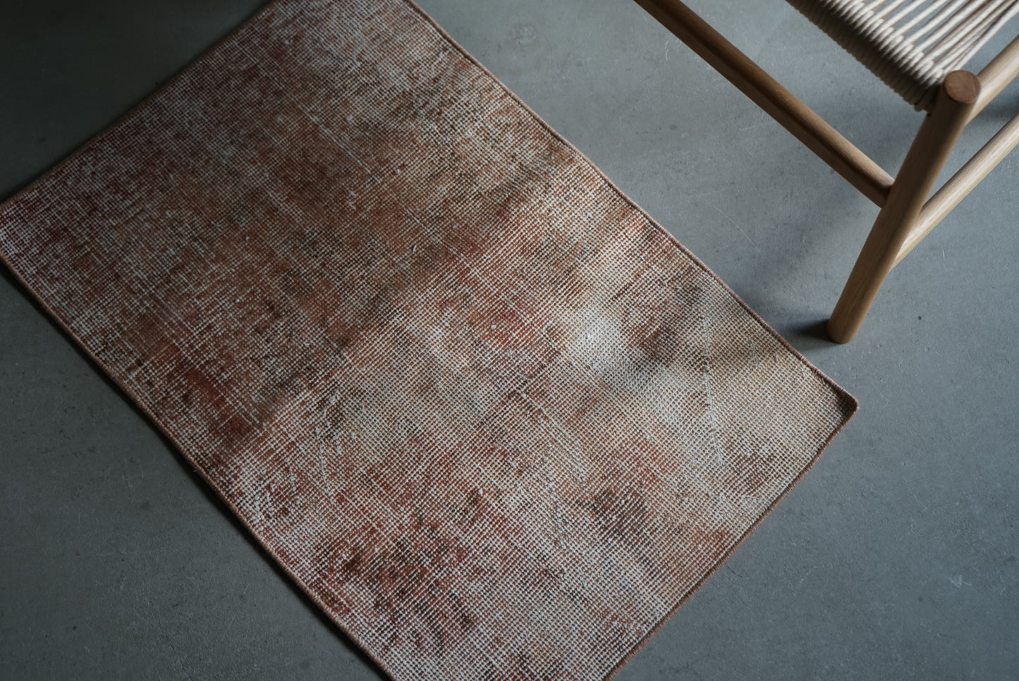 TURKEY VINTAGE SMALL RUG PALE RED 74 × 50 cm No.TR25160