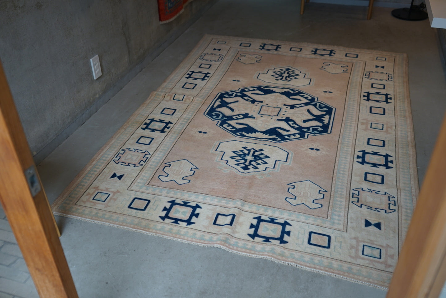 TURKEY OLD ANATORIA BEIGE 1970年代 210 × 150 cm No.TR25156