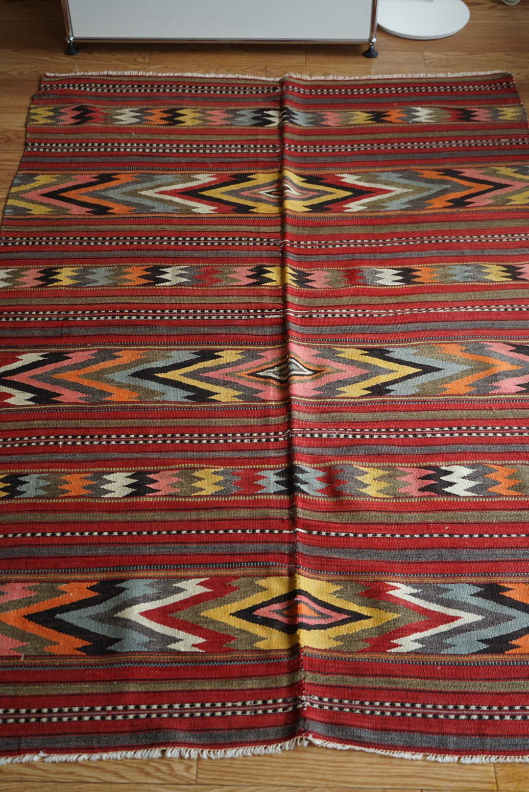 Türkiye Old Balkan Kilim 1950-1960年代 159 × 116 cm