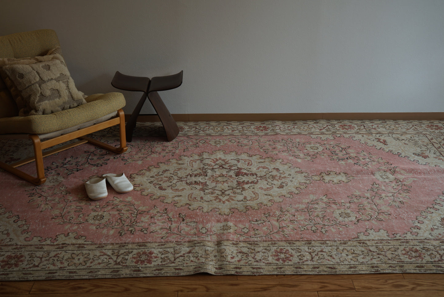 Türkiye Old Isparta Pink 1970年代 312 × 182 cm No.TR25266