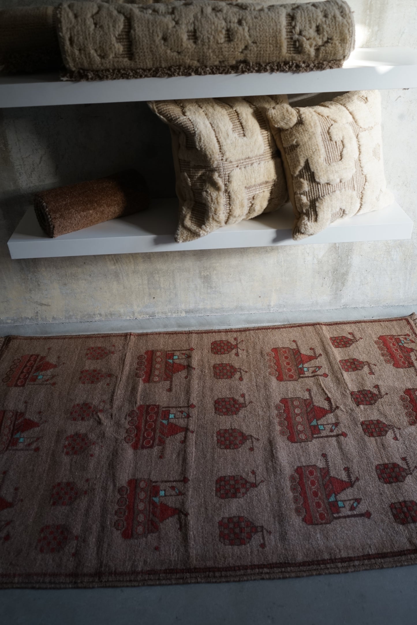 AFGHANISTAN VINTAGE WAR RUG 1980年代 149× 90 cm No.AF2512