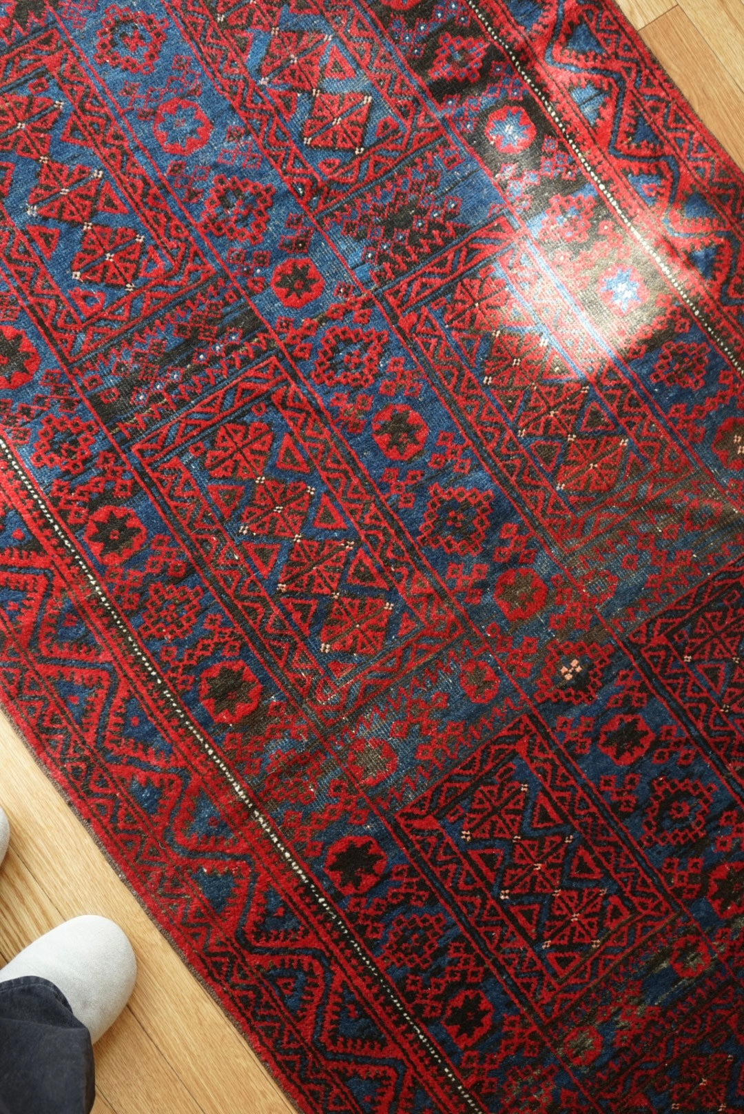 Afghanistan Old Baluch Yaqub Khani 1950年代 198 × 110 cm No.AF2526