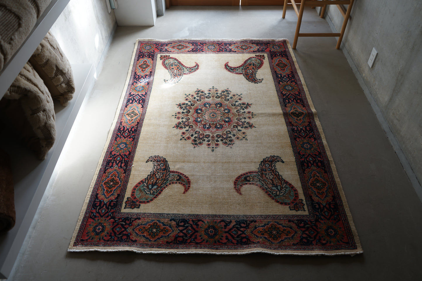 TURKEY OLD ANATORIA PAISLEY 1970-1980年代 193 × 134 cm No.TR25180